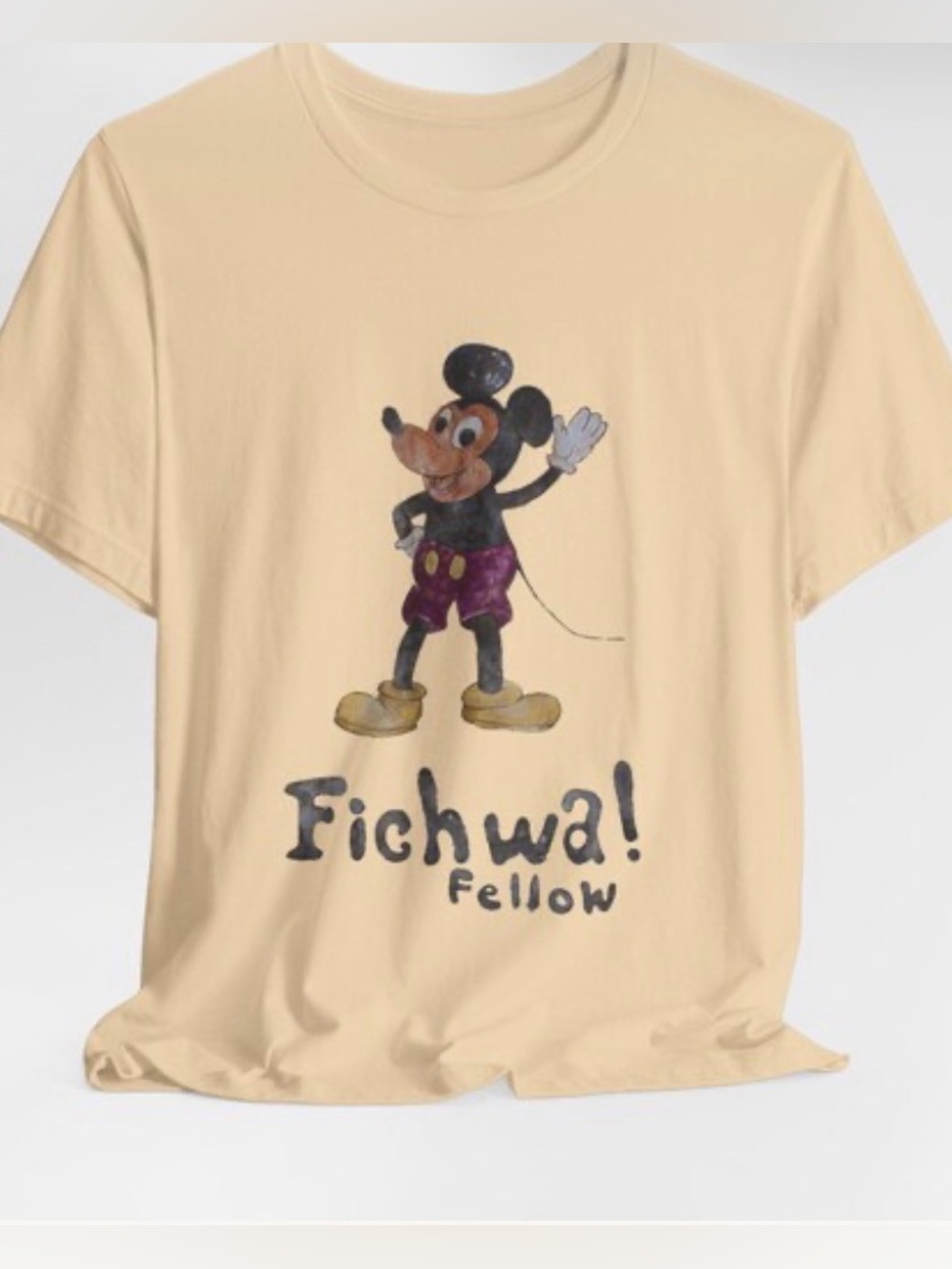 Disney Animal Kingdom Mickey Fichwa Fellow Graphic Tee 2XL
